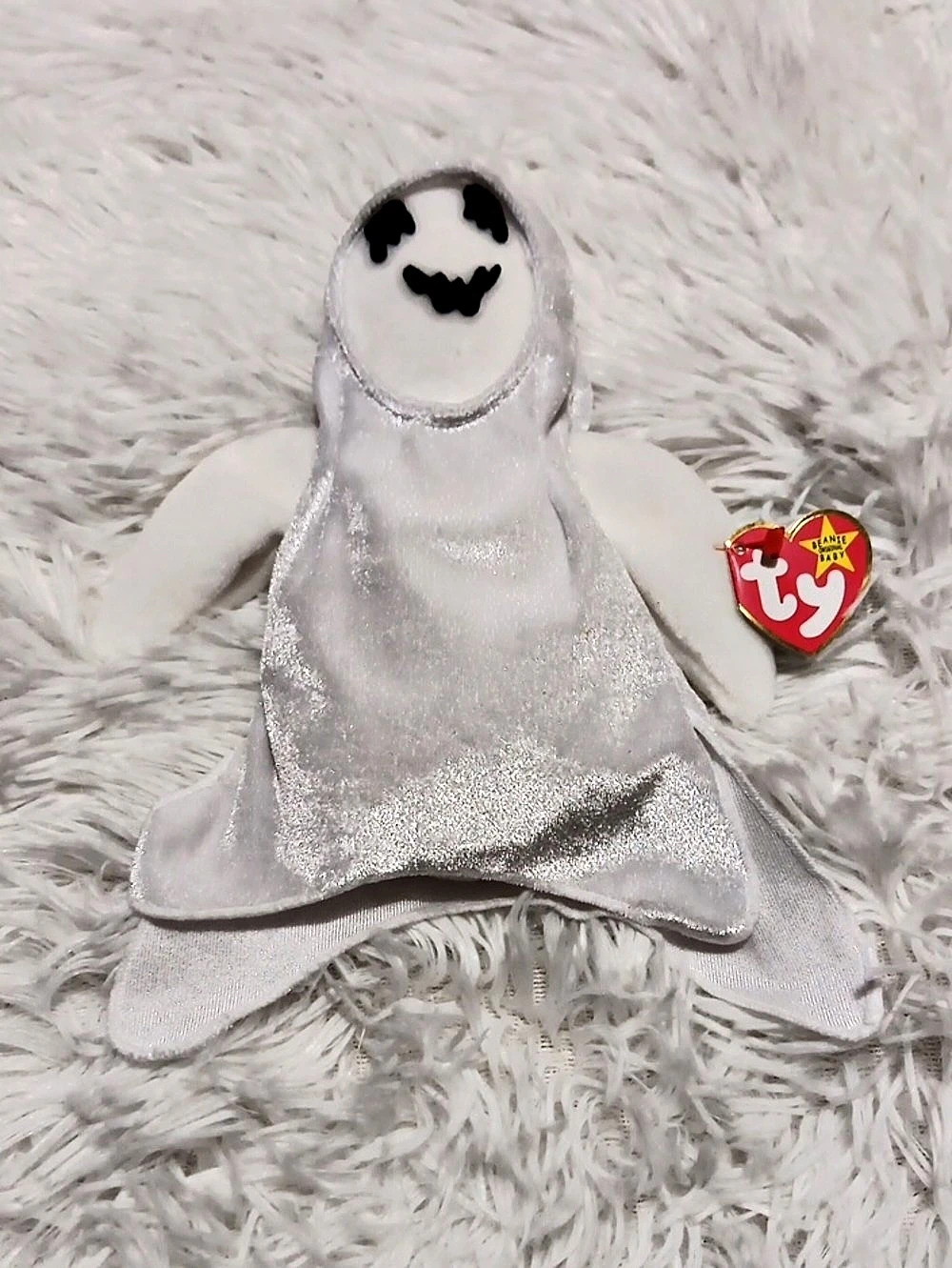 Ty White Ghost Plush